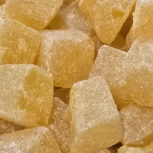 Pineapple Cubes sweets from Morgan's Sweets Emporium