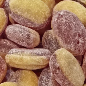 Rhubarb & Custard sweets from Morgan's Sweets Emporium