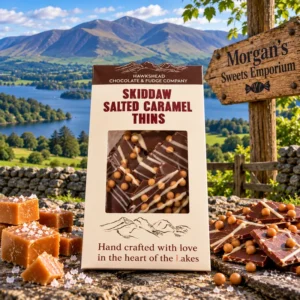 Skiddaw Salted Caramel Thins from Morgan's Sweets Emporium