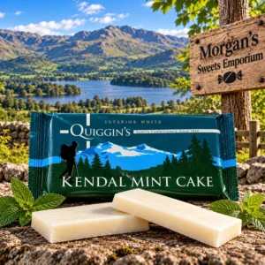 Kendal Mint Cake Superior White 170g from Morgan's Sweets Emporium