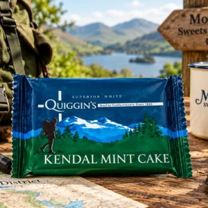 Kendal Mint Cake Superior White 85g from Morgan's Sweets Emporium